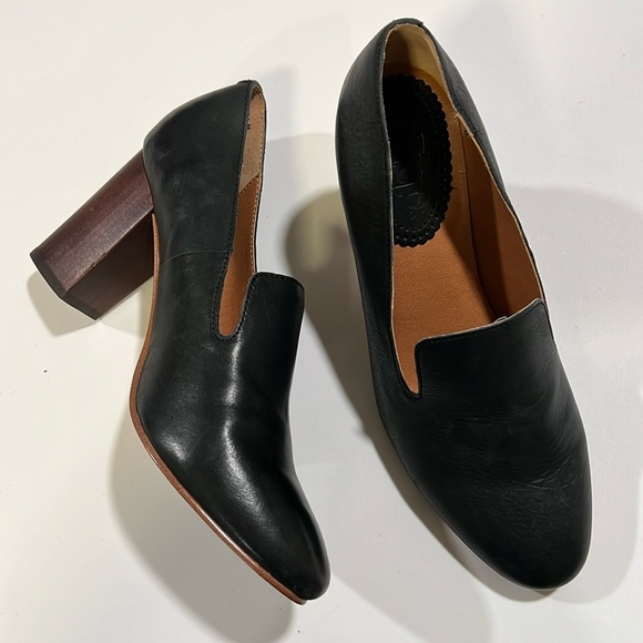 Latigo Shoes - Latigo - 8.5, black leather heels, Kala